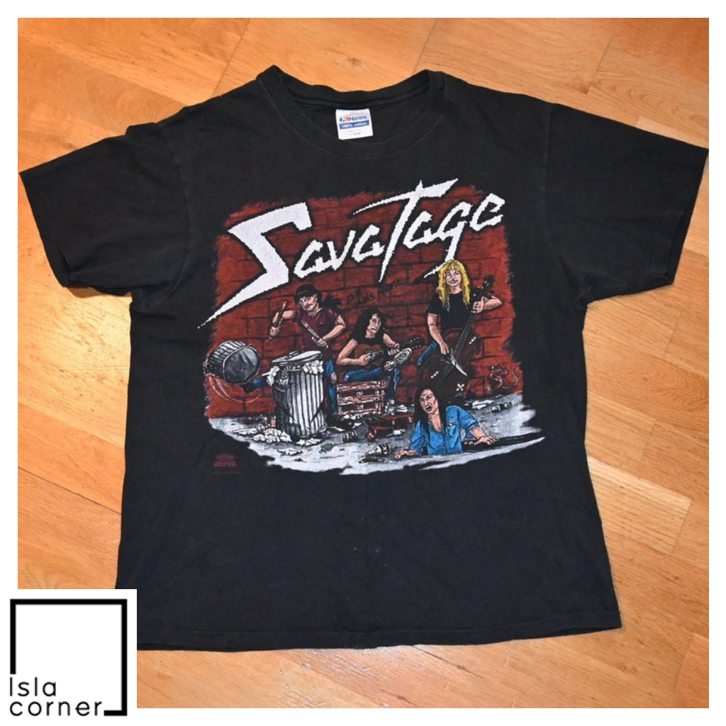 1991 Savatage Tour Streets A Rock Opera Shirt 1991 Savatage Tour Streets A Rock Opera Shirt