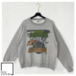 Vintage Seattle Supersonics 1996 Western Conference Champs Sweatshirt