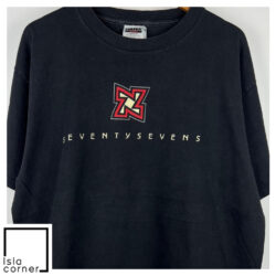 Vintage Seventy Sevens Band 2 SIDED Shirt Front
