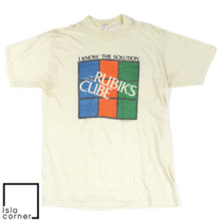 Vintage The Rubik's Cube 1981 I Know The Solution Shirt
