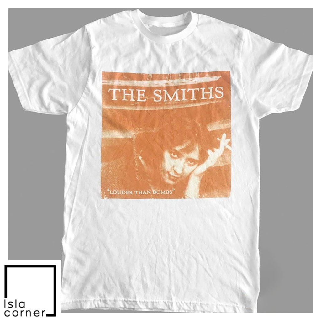 Vintage The Smiths Louder Than Bombs Shirt Vintage The Smiths Louder Than Bombs Shirt