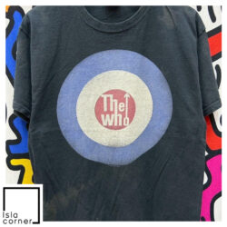 Vintage The Who Moving On North American Tour Shirt