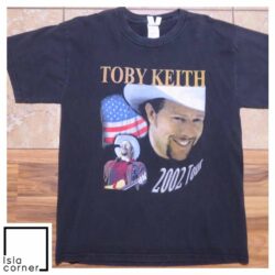 Vintage Toby Keith 2002 Tour Double-Sided Shirt