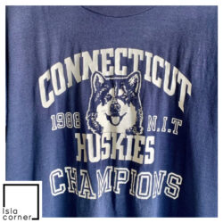 Vintage UConn Basketball 1988 Connecticut Huskies Champions Shirt