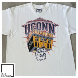 Vintage UConn Huskies 1999 NCAA National Champions Shirt