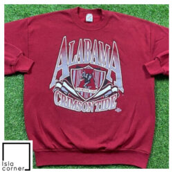 Vintage University of Alabama Crimson Tide Sweatshirt NCAA College Football Roll Tide 1990s