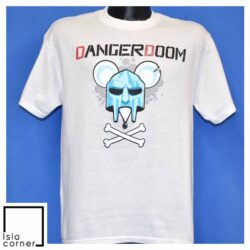 Vintage Y2K Danger Doom Mouse and the Mask Hip Hop T Shirt