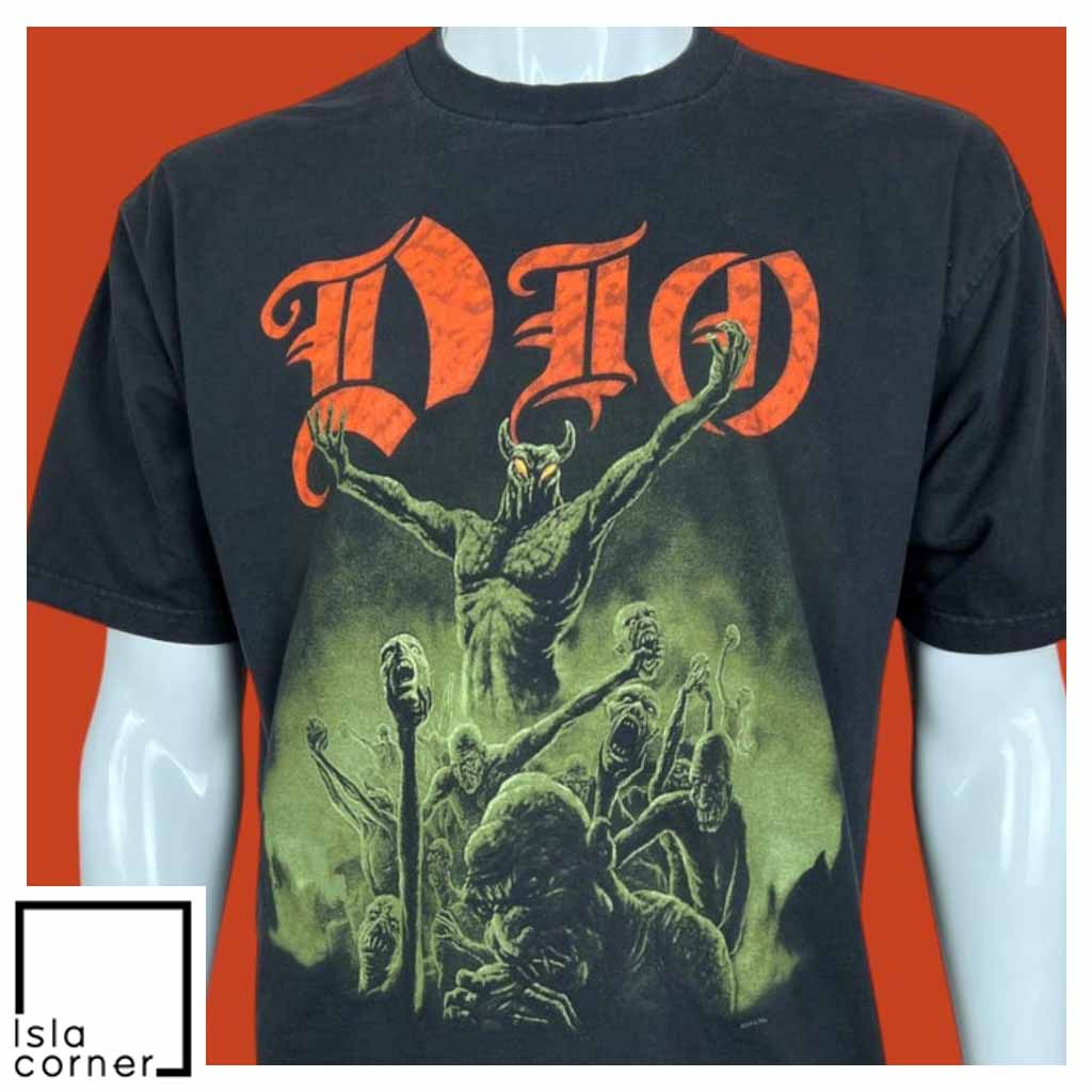 Vintage Y2K Dio Evil Or Divine World Tour T Shirt Front Vintage Y2K Dio Evil Or Divine World Tour T Shirt Front