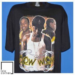 Vintage Y2K Lil' Bow Wow Beware of Dog T Shirt