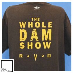 Vintage Y2K Rob Van Dam Dragon WWF Wrestling T Shirt Back