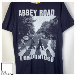 Vintage Y2K The Beatles Abbey Road London 1969 Music Shirt