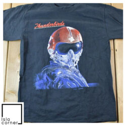 Vintage Y2K Thunderbirds Souvenir 2 SIDED Shirt Front